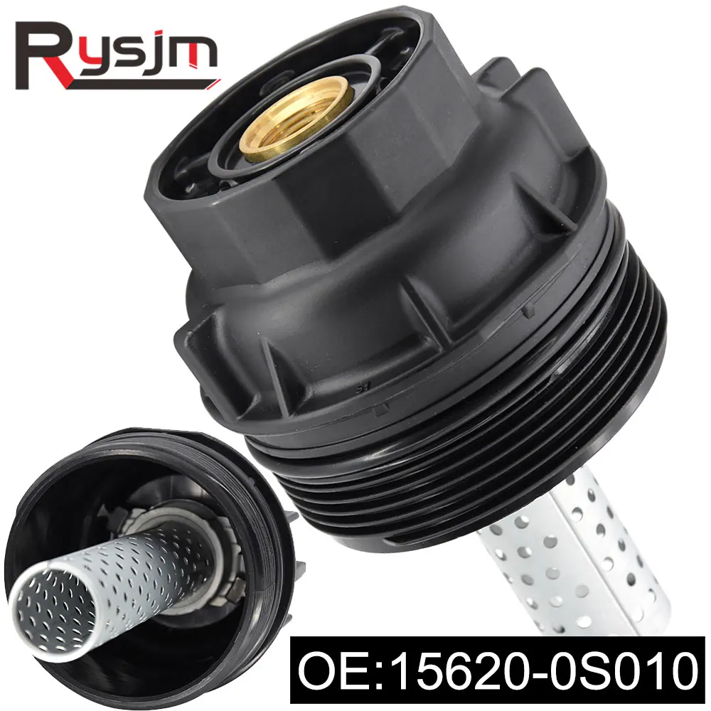 

OE# 15620-0S010 Engine Oil Filter Housing Cap Assembly Fit For Toyota Land Cruiser 156200S010