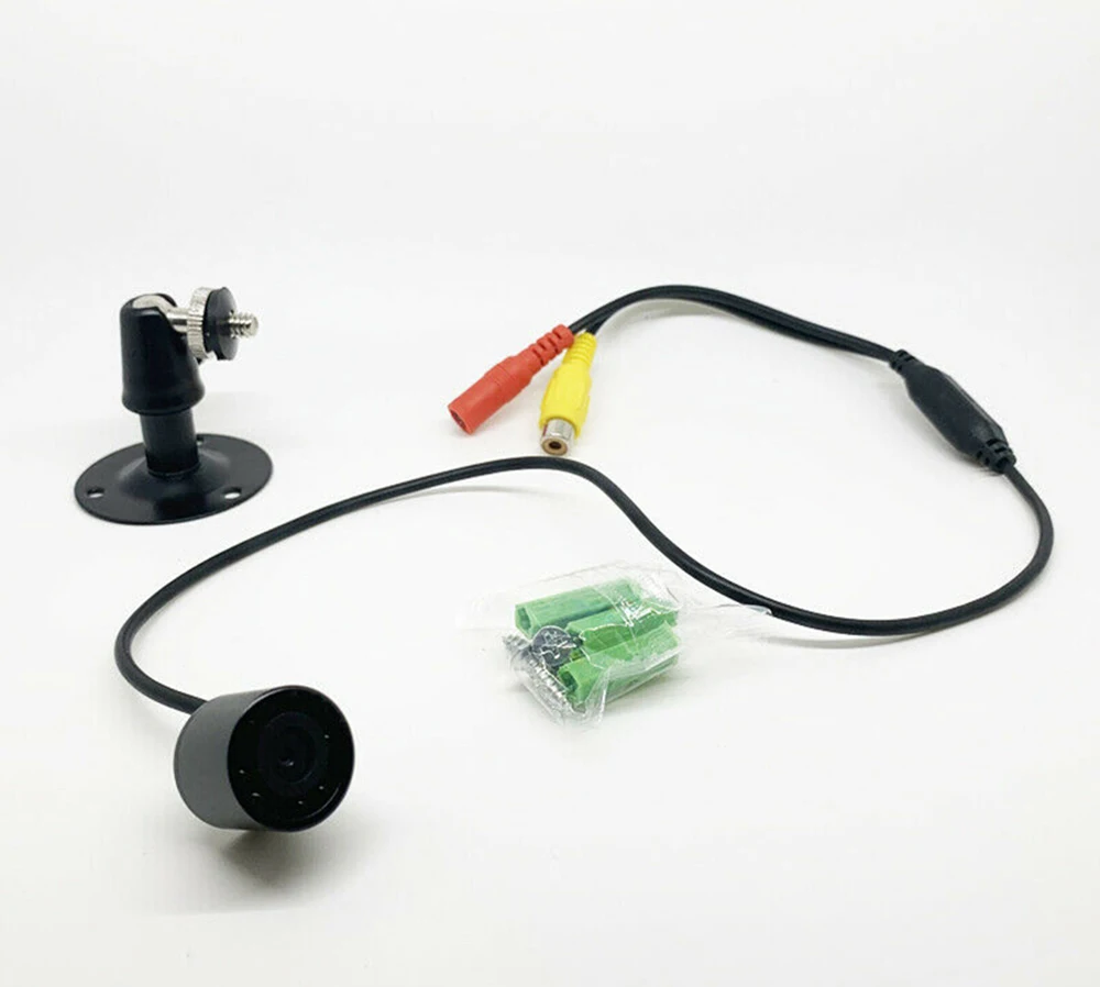 Купить Водонепроницаемая маленькая камера ночного видения Mini Micro CC TV, 940nm, для подключения к телевизору, монитору