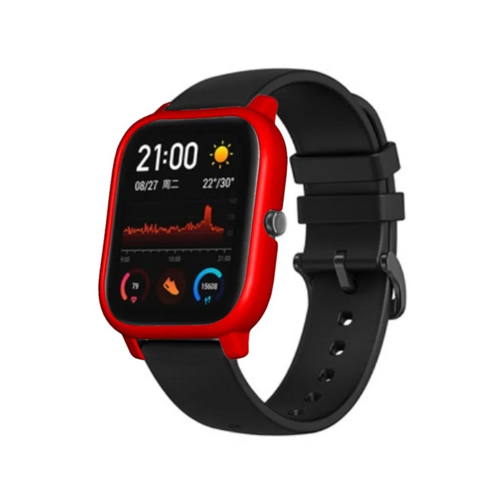 Замена PC чехол для часов оболочка Рамка протектор для Huami Amazfit GTS SmartWatch
