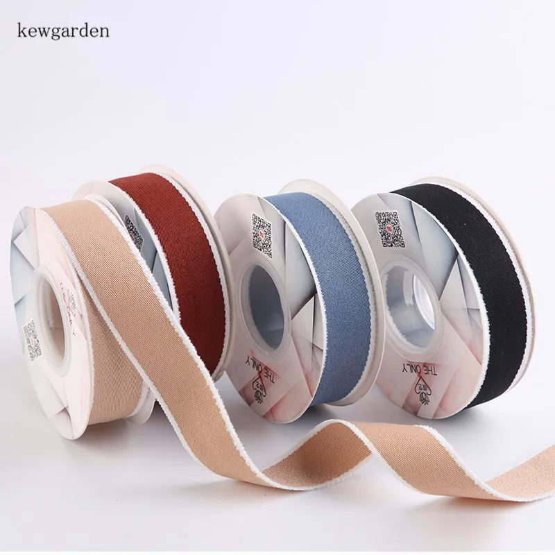 Kewgarden DIY бантик для волос аксессуары края атласная лента 1 &quot25 мм вручную