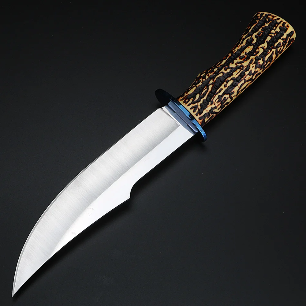 Уличный нож для выживания на природе короткий отставки охотничий высокопрочный