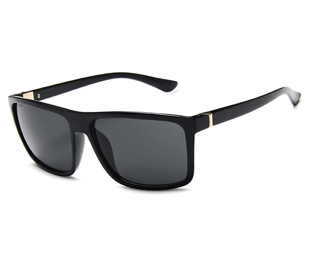 Новинка классические мужские ретро Квадратные Солнцезащитные очки европейские
