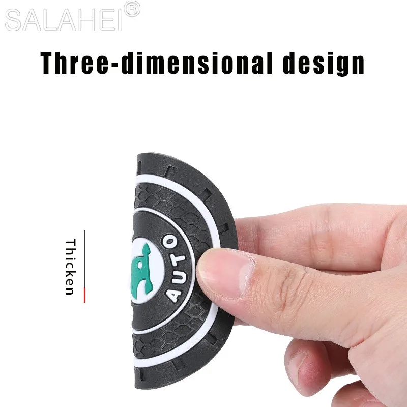 Автомобильный держатель для стакана воды 2 шт. подставка нескользящая внутреннее