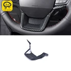 CarMango для Ford Explorer U625 2020, автомобильные аксессуары, панель рулевого колеса, наклейка, кнопка, отделка, рамка, украшение интерьера