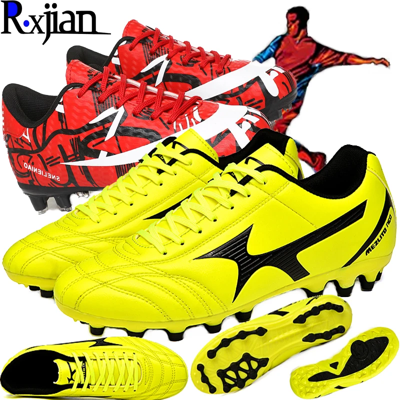 

R.XJIAN new youth adult long nail broken nail football shoes parent-child couple outdoor sports training children's shoes 35-46