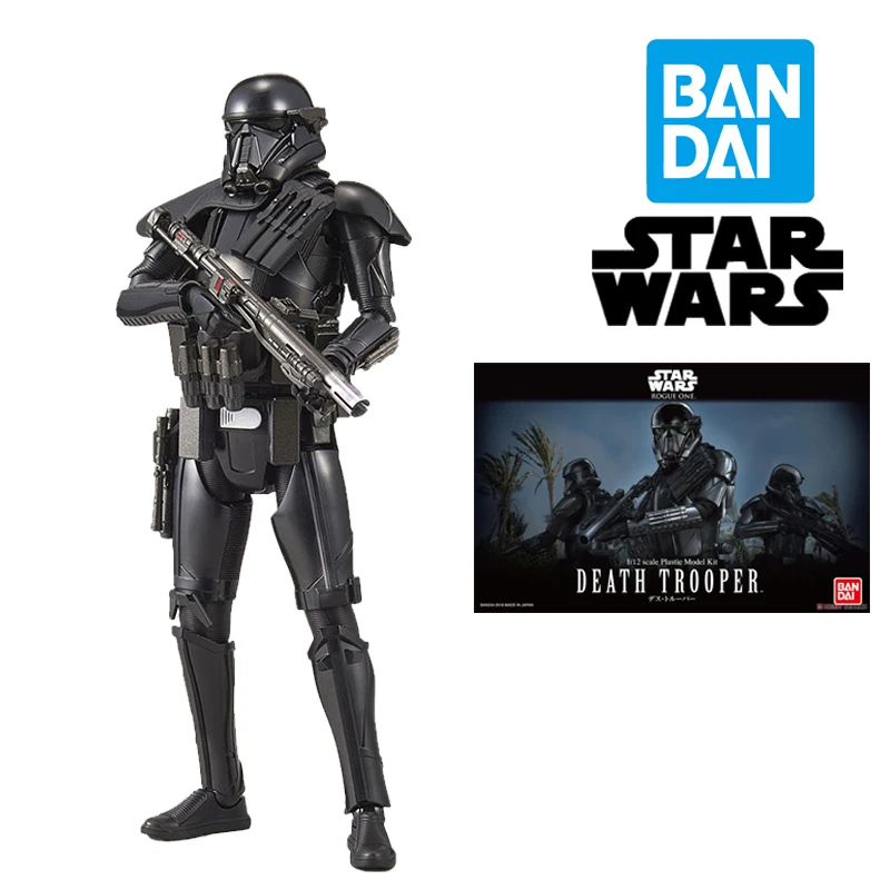 

Bandai Звездные войны 1/12 Изгой Один солдат смерти тень штурмоперов сборка ПВХ аниме экшн-фигурки Сборка игрушки подарки