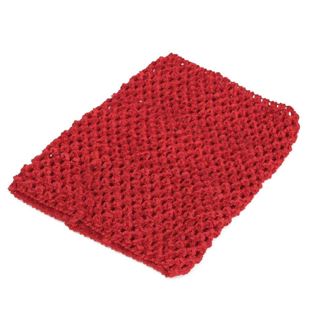 

6''Crochet Tube Top Elastic Waistband Headband Hair Band Girls Tutu Skirt New Dropship