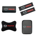 Защитный чехол 3D из хлопка и фланели из углеродного волокна для Mazda 2 3 5 6 8 CX5