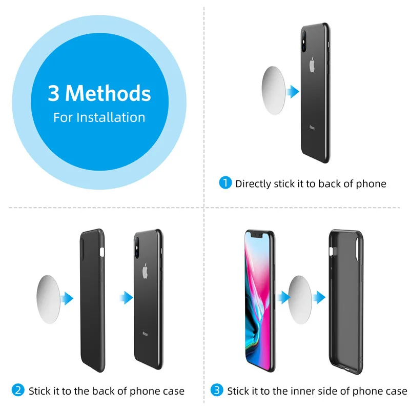 Магнитный автомобильный держатель для телефона подставка xiaomi redmi note 10 pro mi 11 360