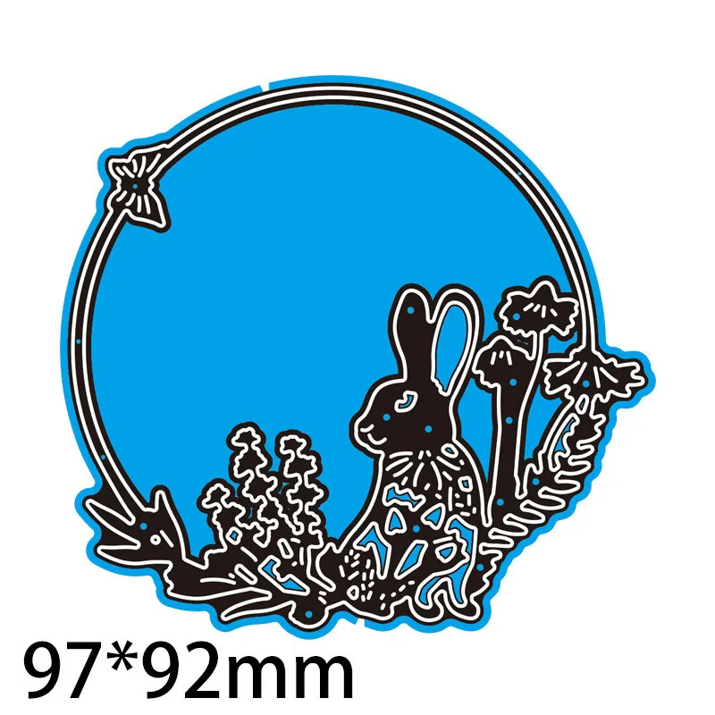 

Cut Dies Of Bamboo Sika Deer Octopus Flowers Easter Bunny Rabbits Butterfly Scrapbooking Paper Card DIY Handbook Emboss Molds