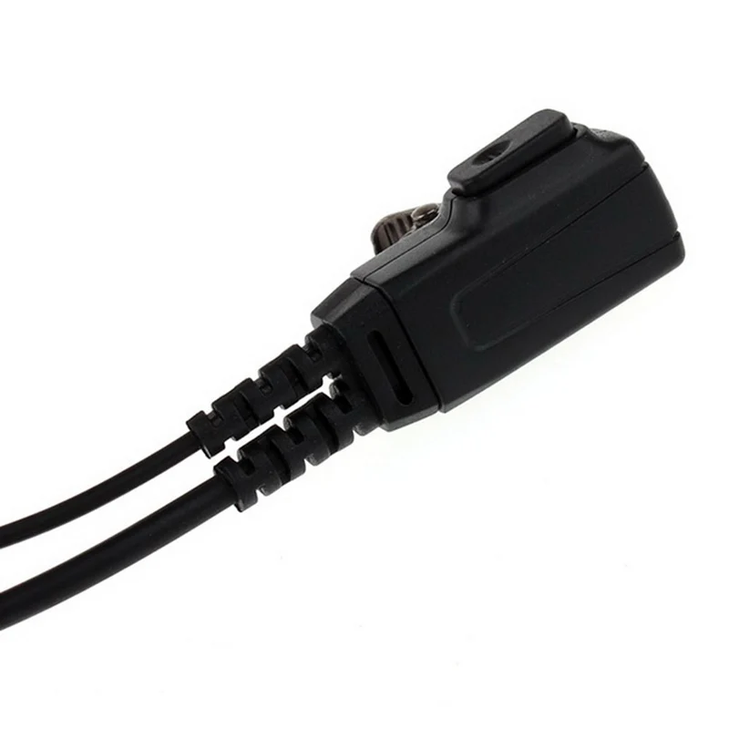 2 контакта PTT MIC гарнитура Скрытая Акустическая трубка Внутриканальные наушники