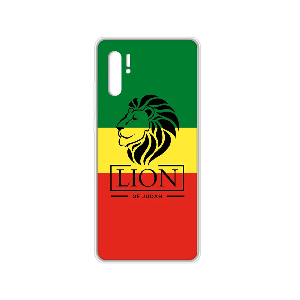 ethiopia flag Sign lion Phone Case cover hull For SamSung Galaxy note A 5 7 71 8 10 20 30 40 50 70 80 e plus transparent hoesjes | Мобильные