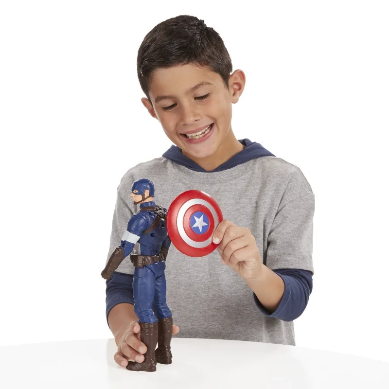 

The Avengers Hero Toy Captain America Dolls Hand To Do Doll Decorations That Can Make Sounds Suitable Holiday Gifts for Friends