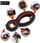 6 в 1 открывалка для банок, пивных бутылок, закручивающаяся Крышка для банок, винных открывалка в форме когтя, Многофункциональные кухонные инструменты, гаджеты