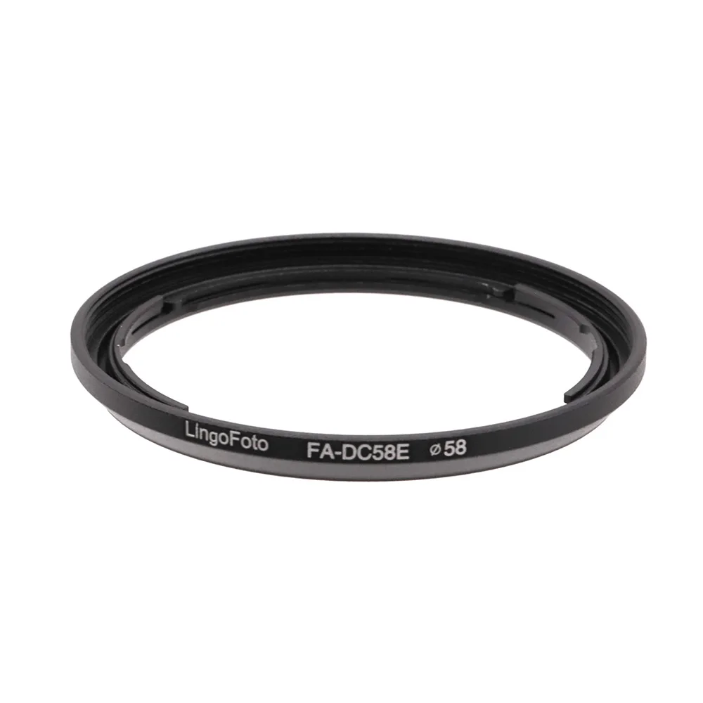 

58mm third-party Lens Filter Adapter Ring for Canon Powershot G1X Mark II , replaces FA-DC58E