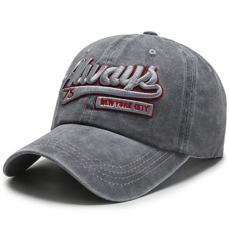 

ABMR 2021 New Baseball Cap Letter Embroidery Cotton Dad Hat Fashion Hip Hop Snapback Bonnet Hats Men Women Korean Style Caps