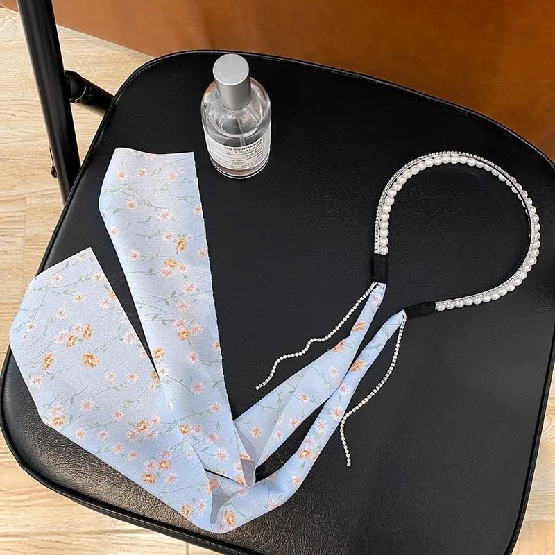 Повязка на голову с жемчужинами супер сказочная плетеная заколка для волос