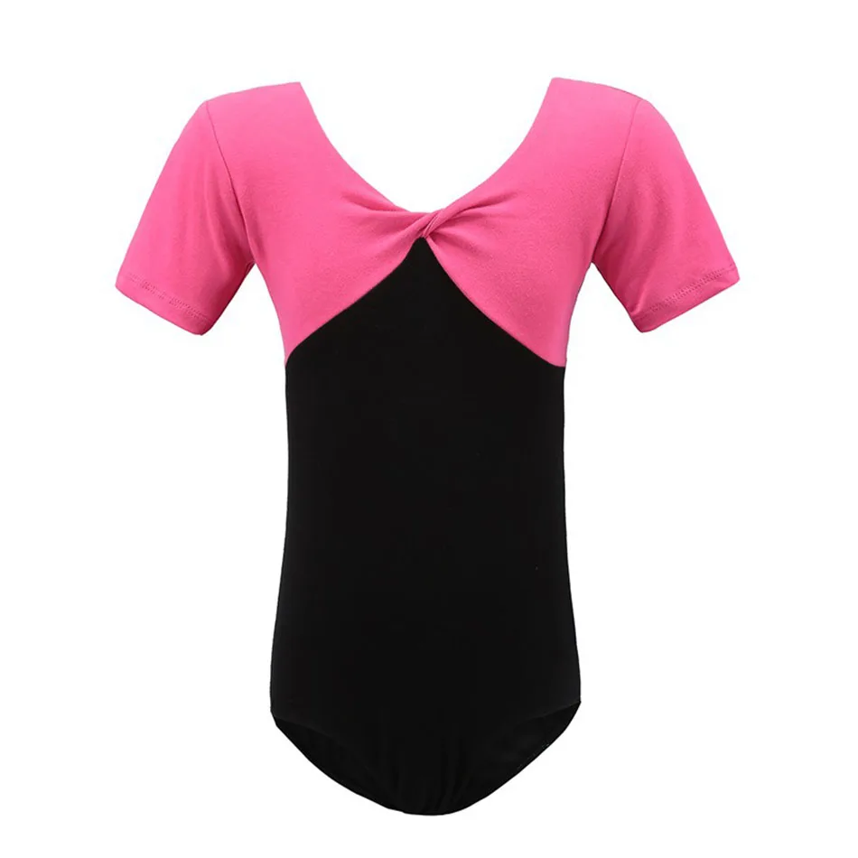 Лоскутная танцевальная одежда для балета девочек трико малышей короткий