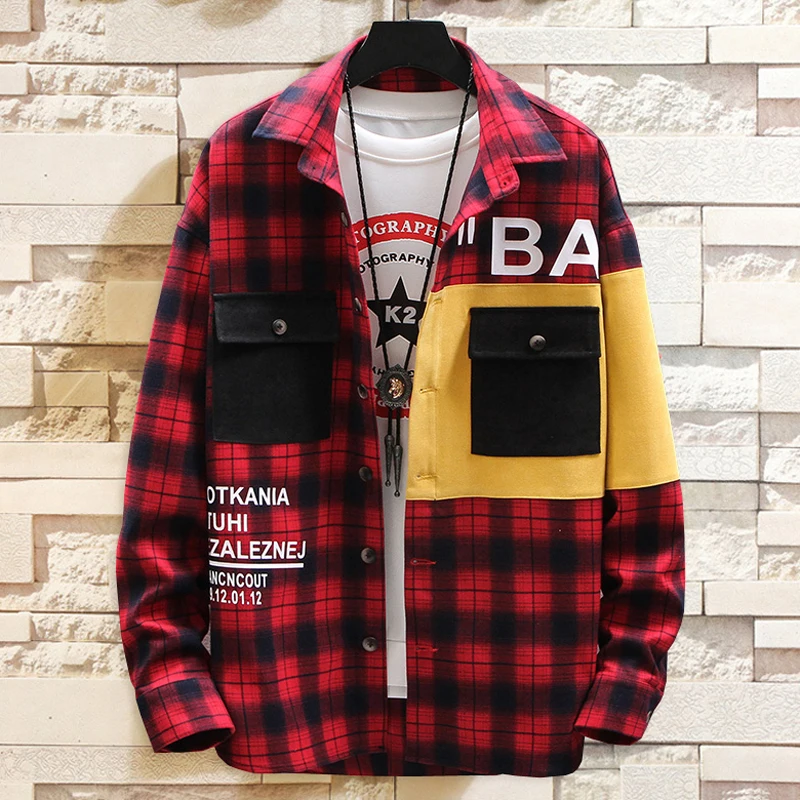 

Plus size 5xl 7xl 8xl 9xl 10xl men Vertical plaid shirts long-sleeve white shirts military men's tops bust 165 cm shirt 165 cm