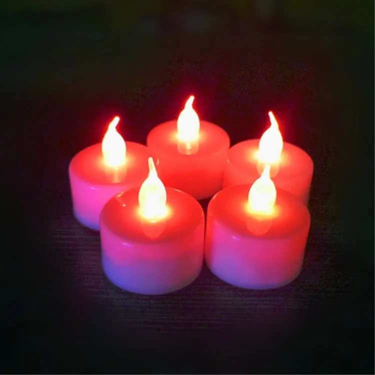 12pcs/lot Flameless Wax Candles Warm LED Night Lights For Home Wedding Party Christmas Halloween Decoration Gift Tea Candle | Дом и сад
