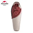 Спальный мешок Naturehike, компактный, на утином пуху, 20D, для зимних походов, 650FP