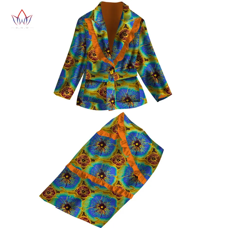 Женский комплект из рубашки и юбки с Африканским принтом размеры до 5xl |