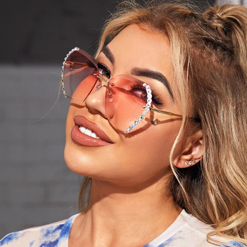 

2020 Luxury Big Square Sunglasses Women Brand Designer Retro Clear Sun Glasses For Female Oversized Black Shades oculos UV400