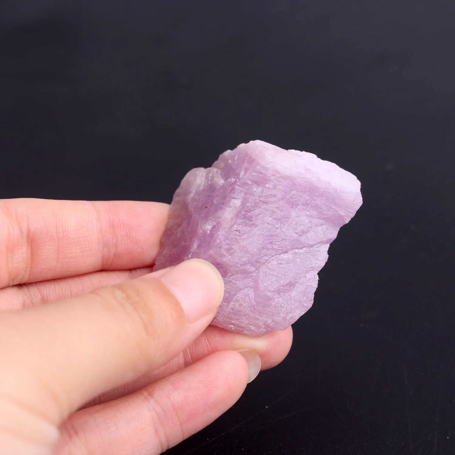 

1PC Natural Raw Purple Kunzite Crystal Tumbled Stone Rough Spodumene stones Rock Quartz Minerals Specimen Healing Reiki Decor