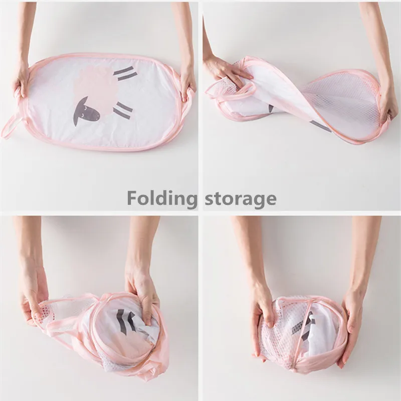 Складная корзина для хранения игрушек детей игрушки одеяло одежду стирки с