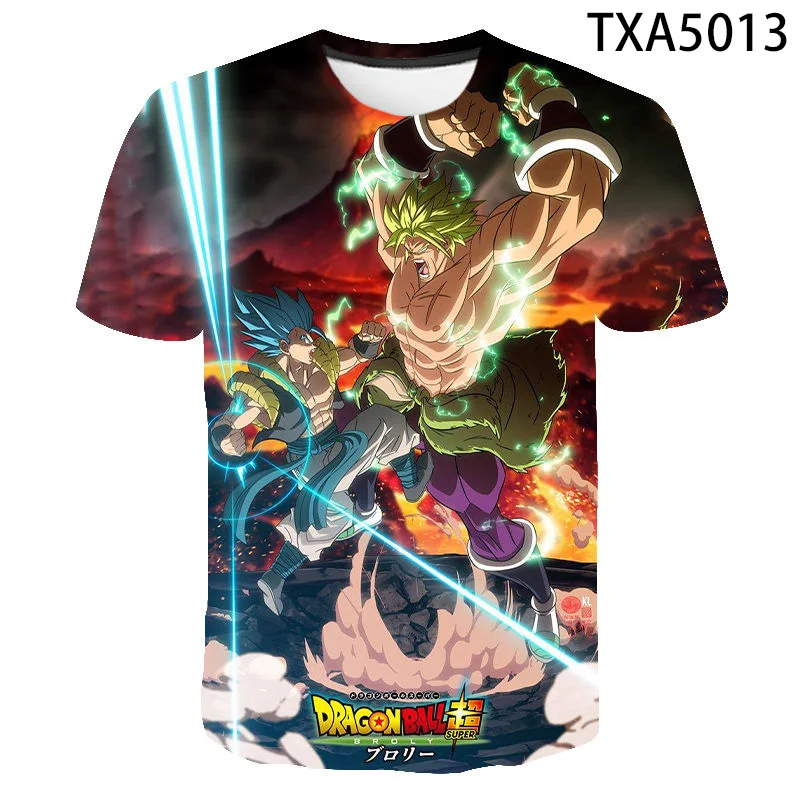 

Anime Dragon T Shirt Men Women Children DBZ 3D Printed T-Shirts Casual Boy Girl Kids Summer Fashion Streetwear Cool Tops