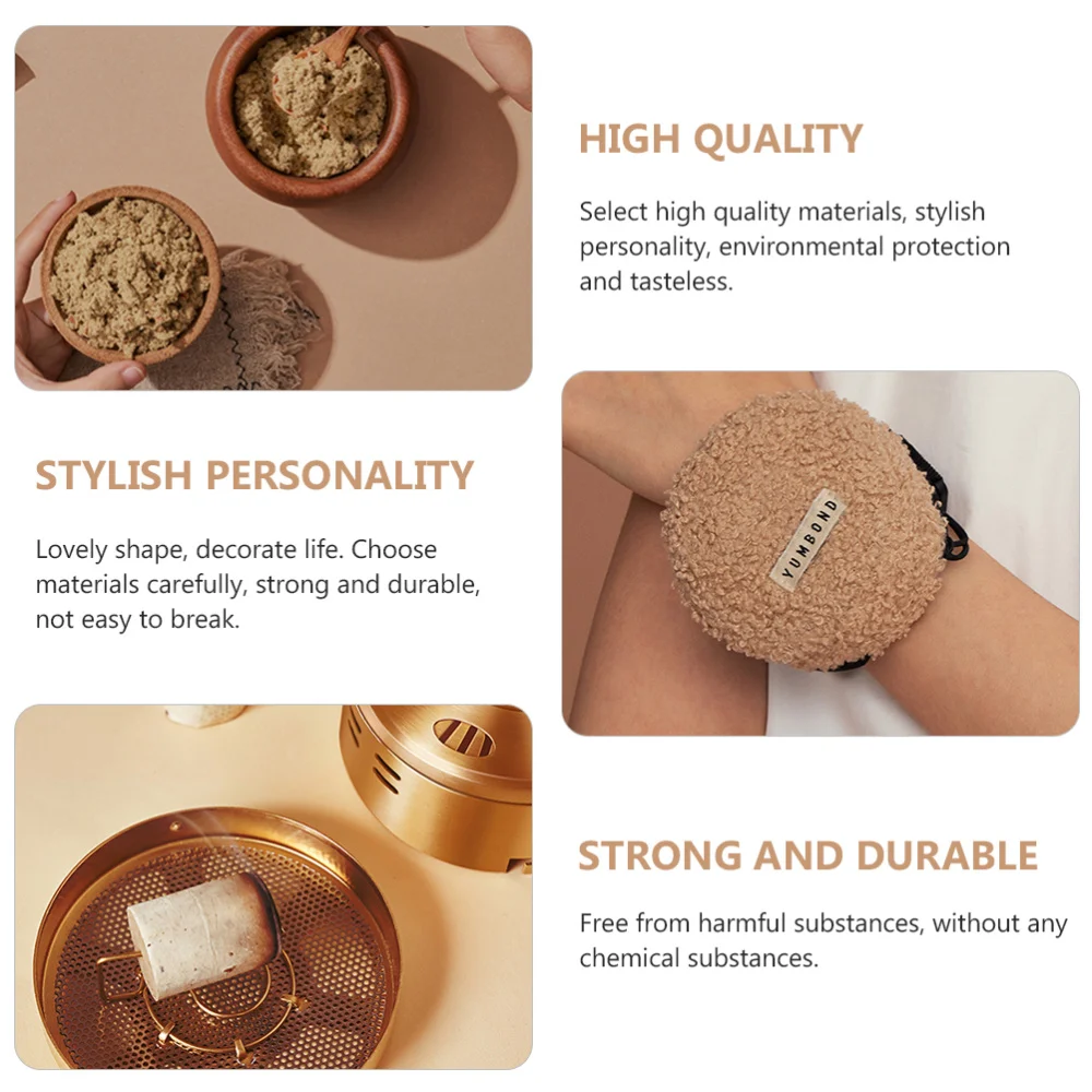 

1 Set Moxa Purifier Box Moxibustion Stick Can Wrist Moxa Box Body Care Supplies