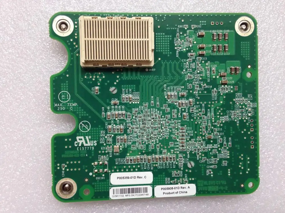 HP 613431-B21 617727-001  BLC NC553M 10GB 2-PORT FLEXFABRIC ADAPTER