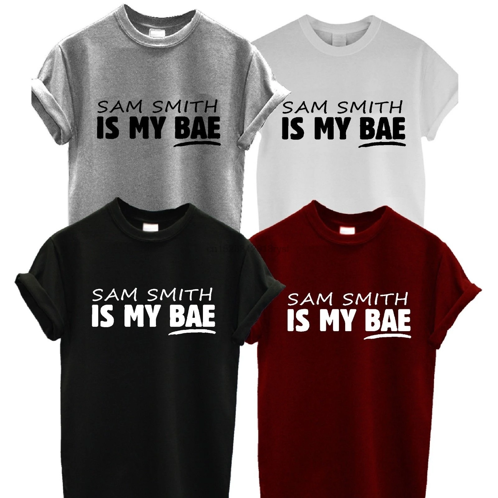 Футболка sam smith Женская свободная | Мужская одежда