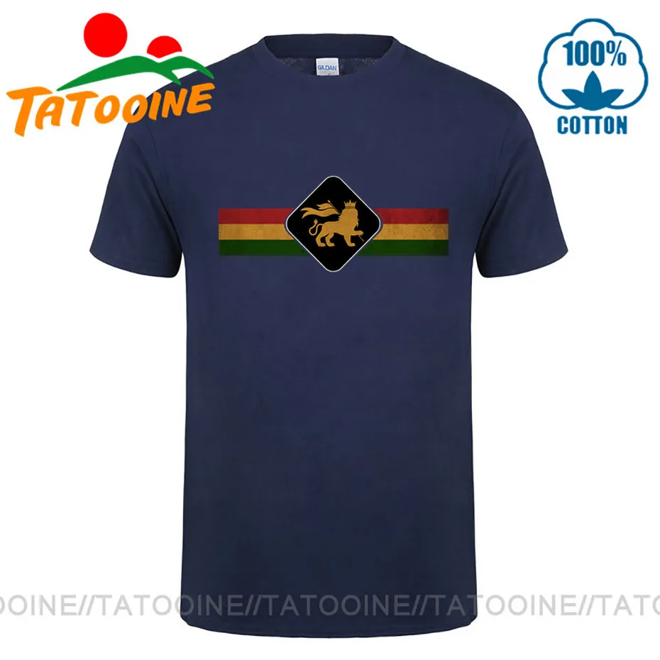 Винтажная Футболка Tatooine Rasta Lion футболка в стиле ретро Rastafari homme Jamaica Judah King | Мужская