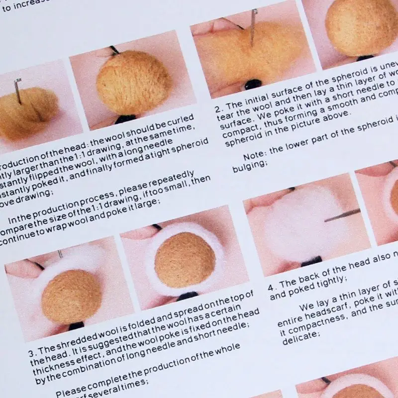 Кукла-поросенок из шерстяного войлока DIY Набор для рукоделия набор | Дом и сад