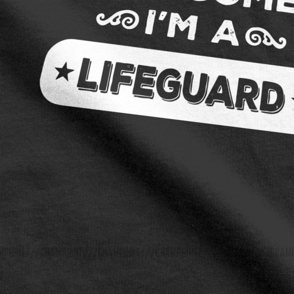 Мужская футболка конечно I'm Awesome Lifeguard 100% хлопок подарок красная спасательная