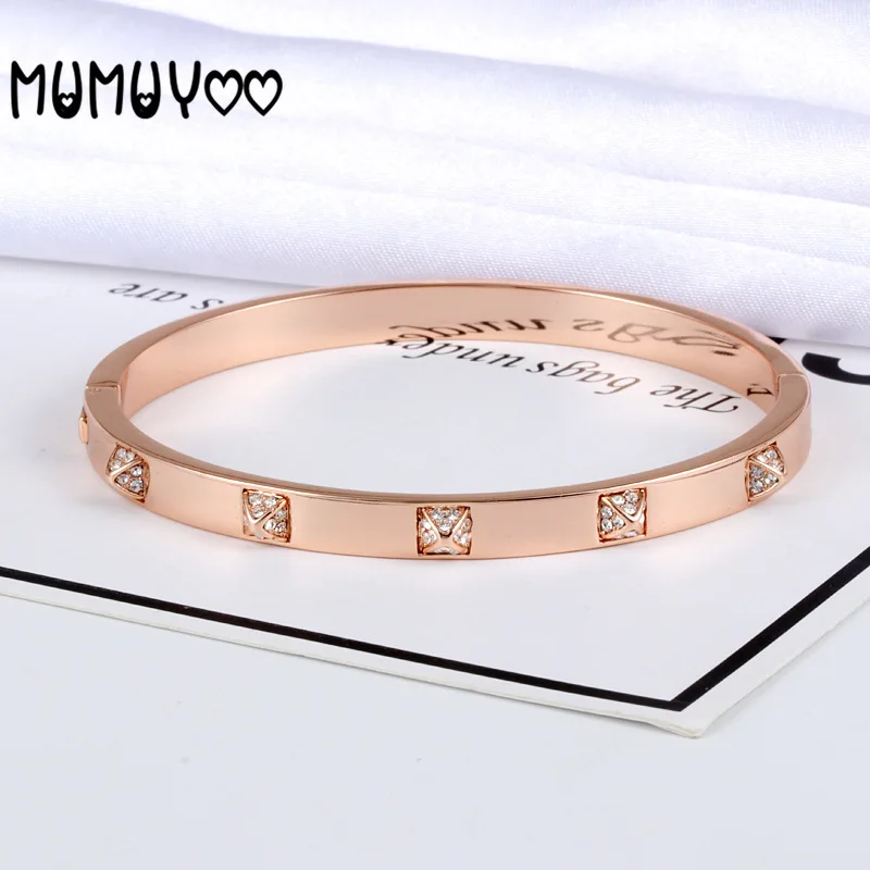 Хит продаж высококачественный очаровательный браслет с кристаллами женский из