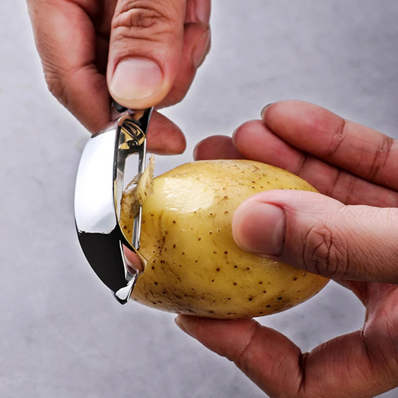 Многофункциональная Овощечистка для картофеля моркови терка из цинкового