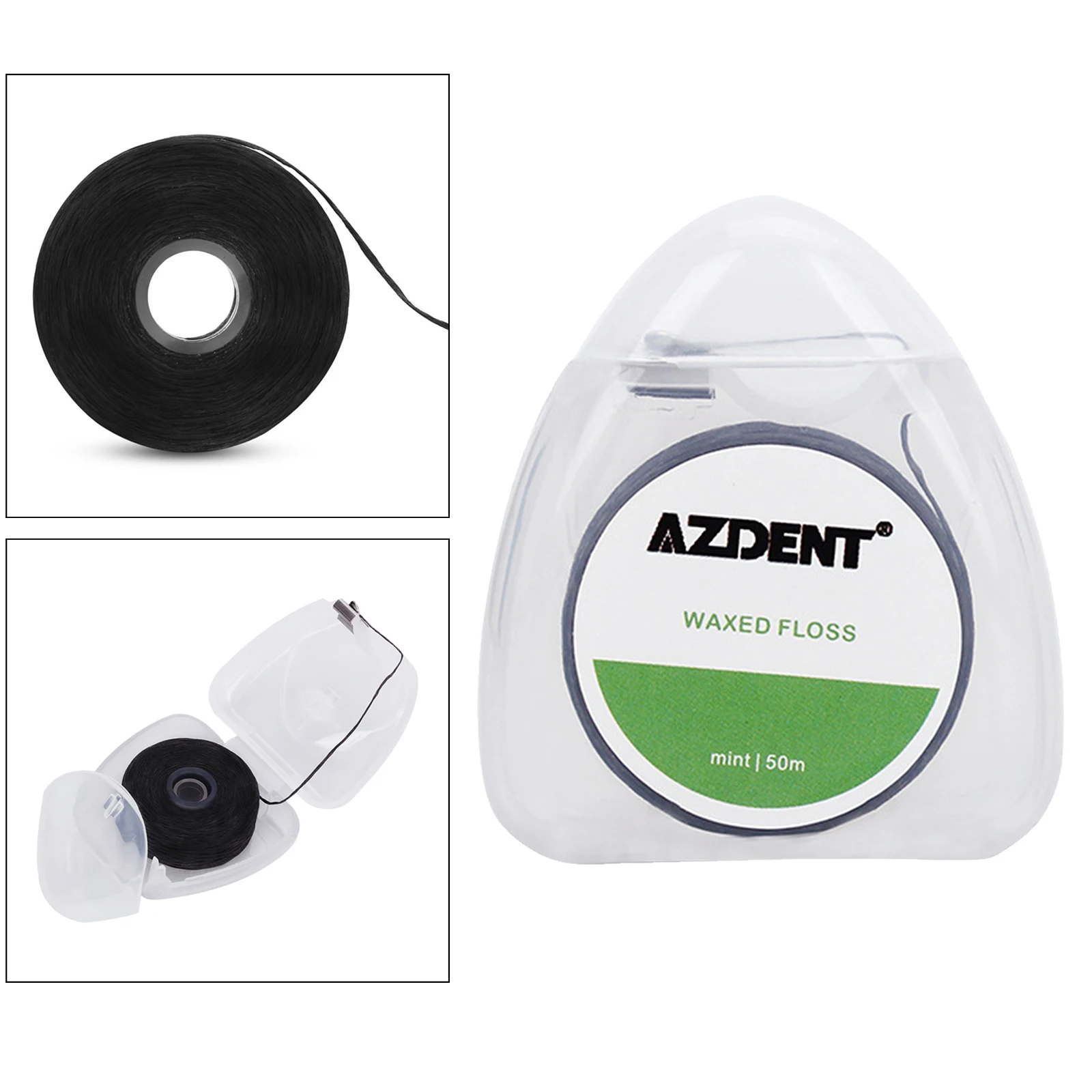 

55yard Natural Bamboo Floss Biodegradable Inter Brush Cleanner