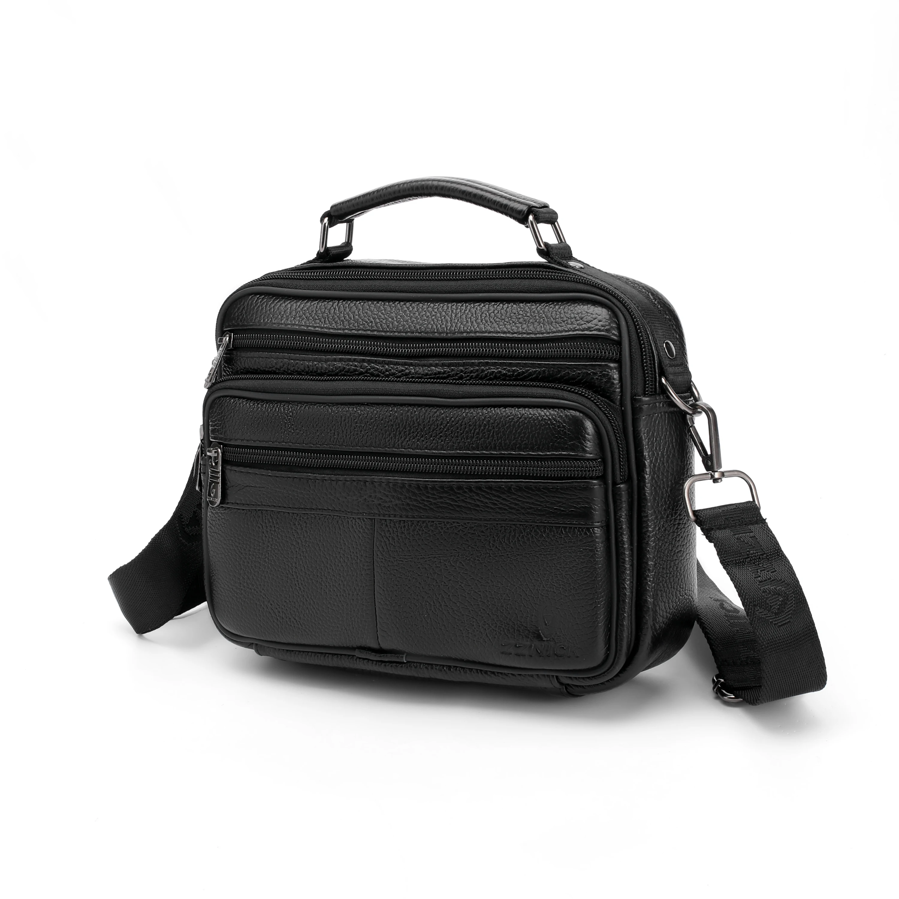 Brand 100% authentic men's Shoulder Bag Messenger Bag cowhide cross bag men's business handbag