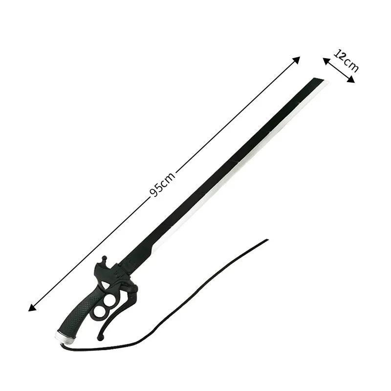 95 см Искусственный меч для косплея атака на Титанов оружие аниме модель игрушки