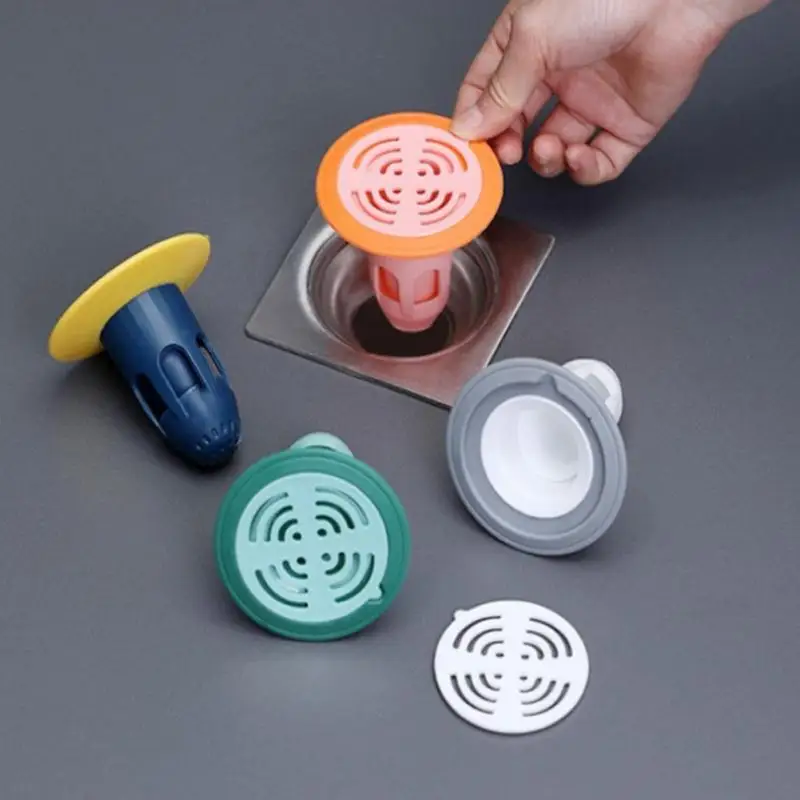 

Kitchen Floor Drain Deodorant Core Pipe Anti Odor Drain Insect Control Sewer Ring Bathroom Washing Machine Anti-Backflow Sealer