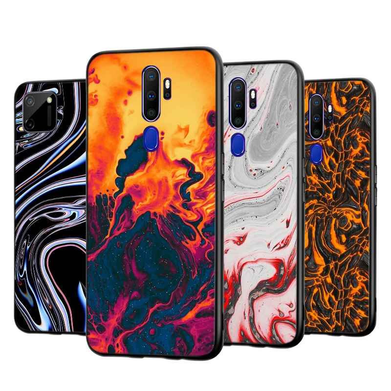 

Lava Abstract Pattern For OPPO A5 A9 A7 A11X A1K A12 A12E A31 A32 A53 A53S A72 A73 A74 A93 A94 Silicone Phone Case