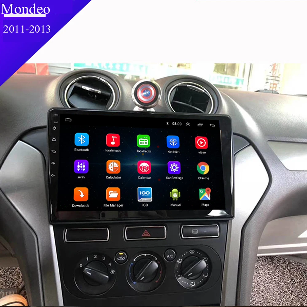 Автомагнитола easteregg 2 Din Android 10 1 для Ford Mondeo 2011 2013 радио Wi Fi GPS навигатор стерео FM