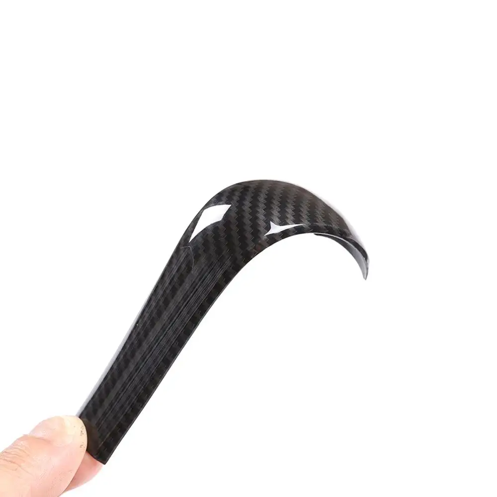 Углеродное волокно автомобиля Шестерни рукоятка переключения рукав Стикеры