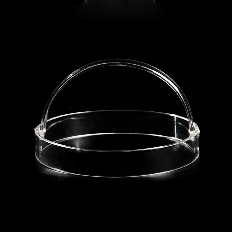 

Acrylic Hat Rack Caps Holder Durable Home Display Rack Multifuctional Useful Hook Hats Stand