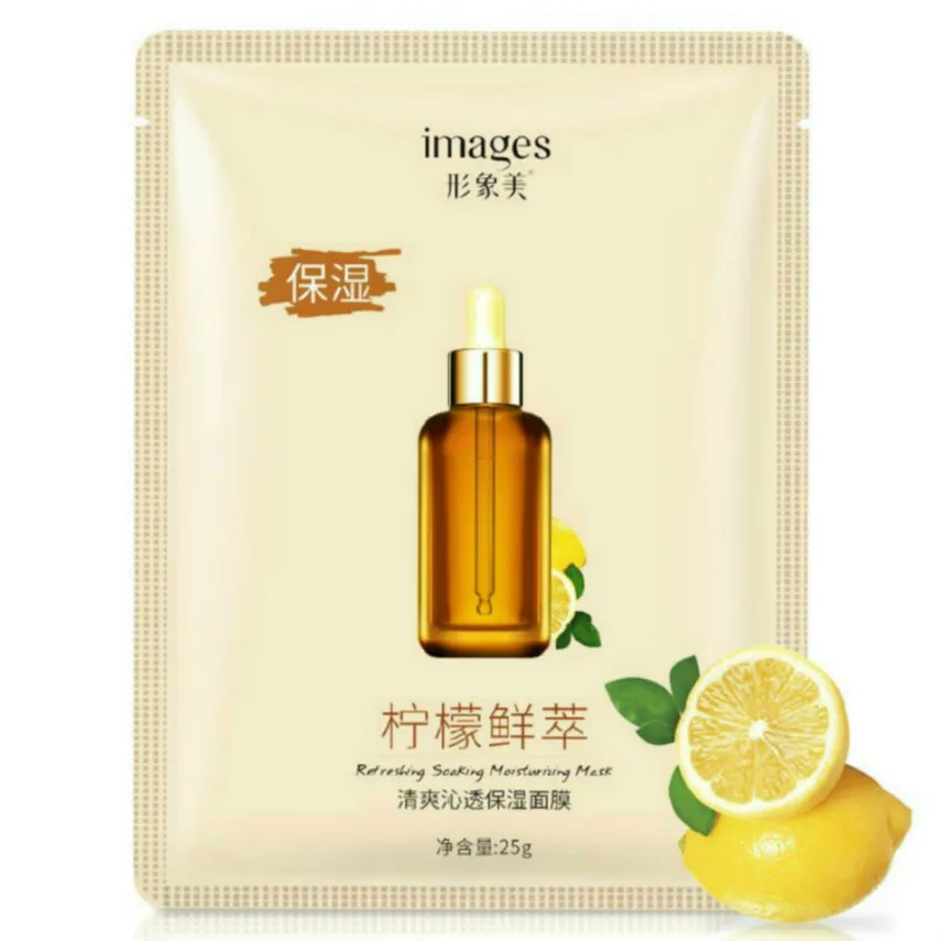 1 шт. лимон экстракт уход за кожей фруктовая маска для лица меда улитки черника