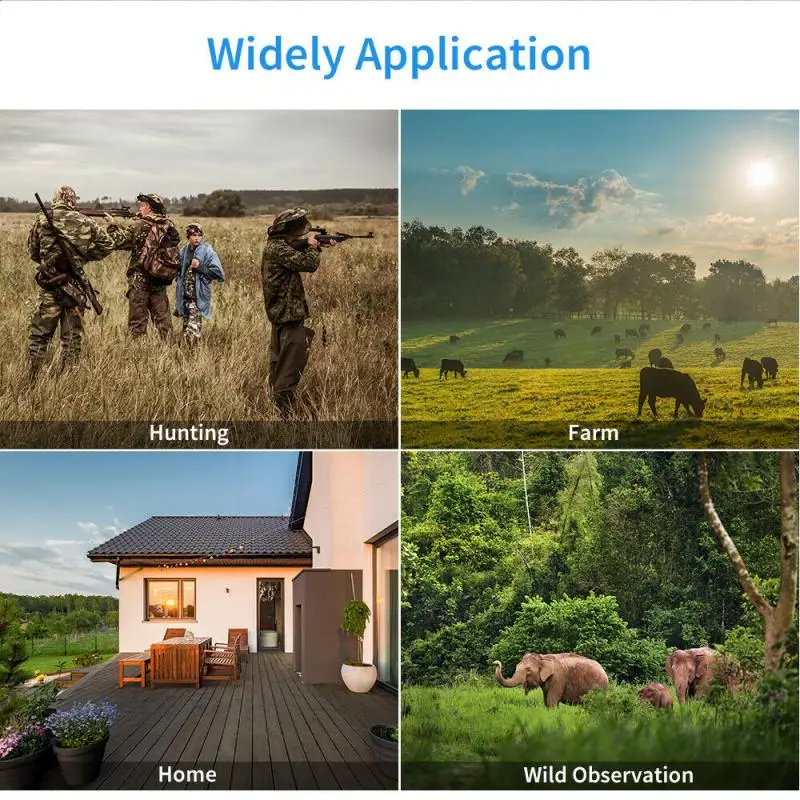 

HC801A Hunting Trail Camera 16MP Trail Camera HD 1080P Wildlife Scouting Cam Night Vision IP65 Photo Trap 2020 Hot