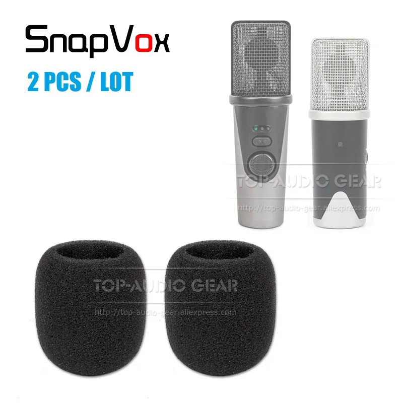 Ветрозащитный Губчатый Фильтр для микрофона 2 шт./лот пылезащитная пена APOGEE MIC 96 k +