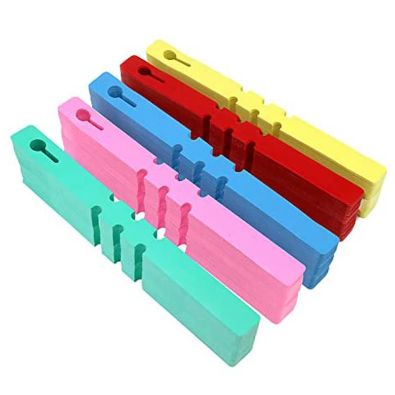 1000 шт. 5 цветов пластиковые подвесные бирки для растений ярлыки - Цена: 